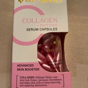 Skin therapy Collagen +peptide serum capsules